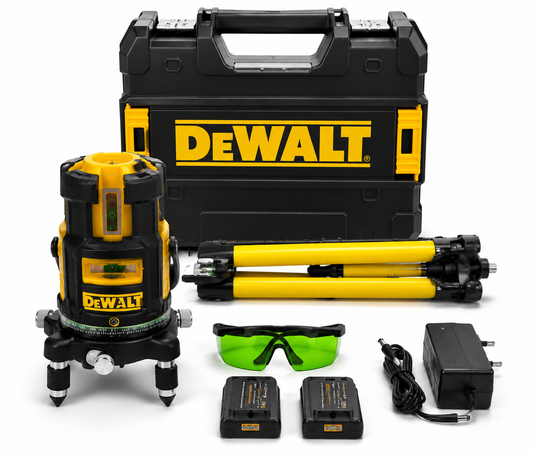 Nivel Láser 5 Líneas Verde Tipo DeWalt