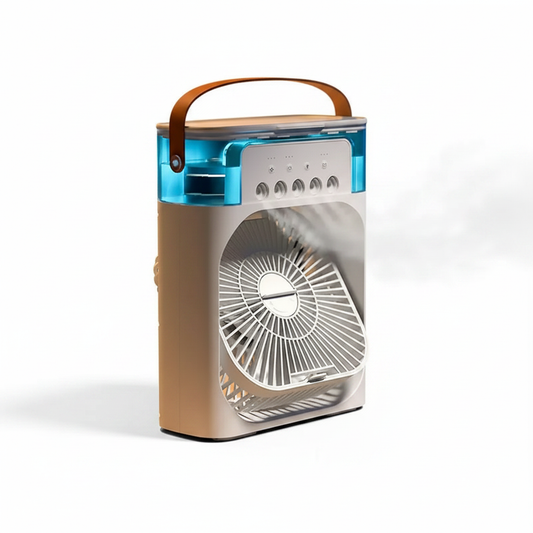 Ventilador Humidificador LED fondo blanco