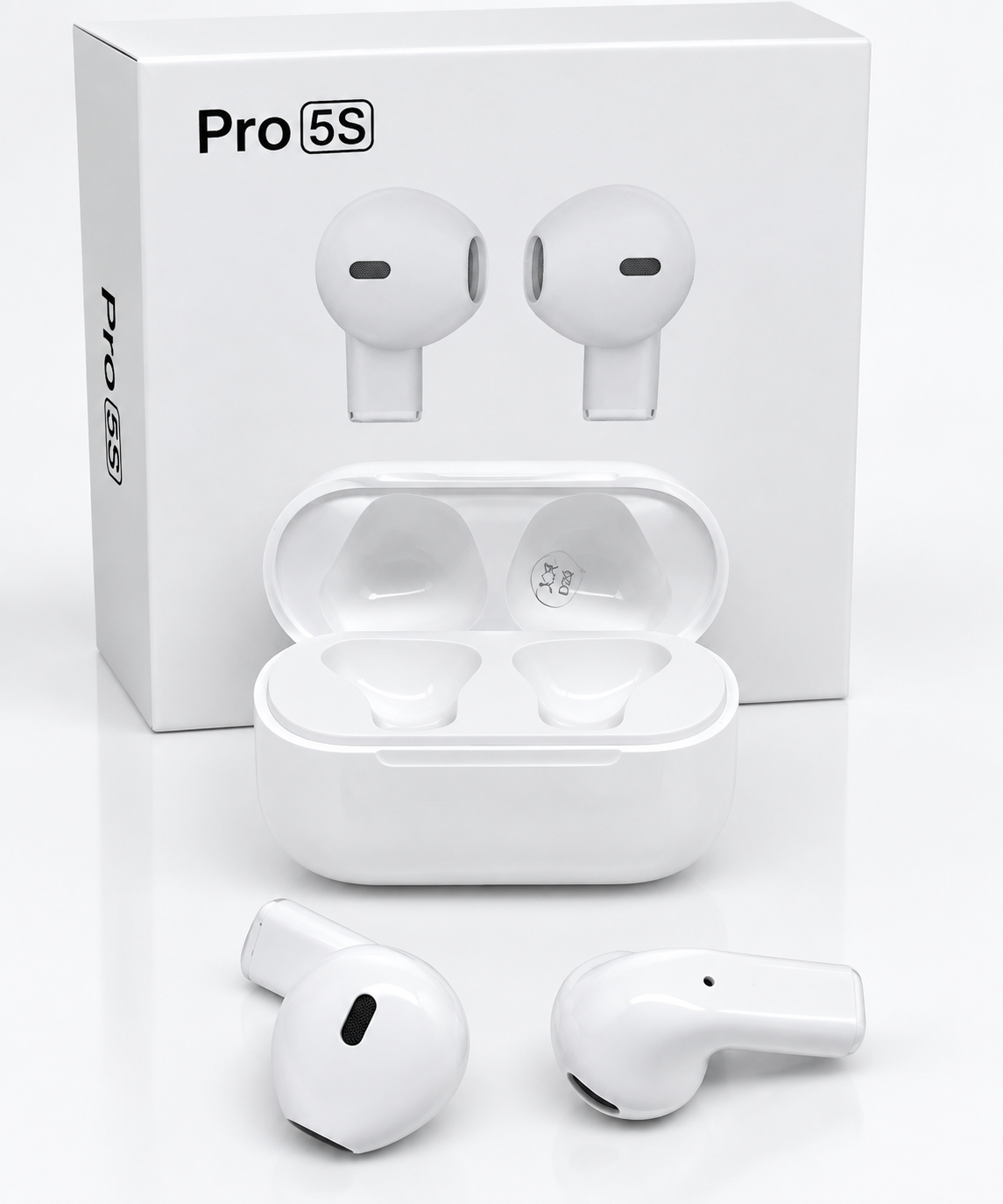 Audífonos Pro 5S™ Bluetooth 5.3 | Sonido HD, Control Táctil y Estuche de Carga