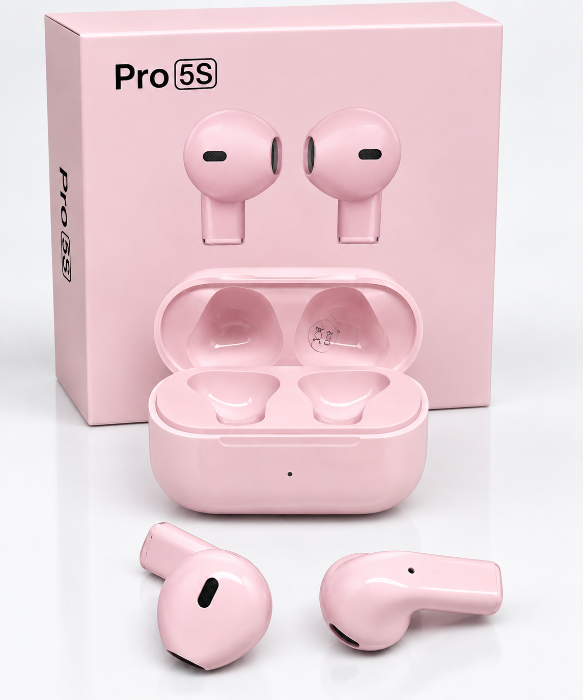 Audífonos Pro 5S™ Bluetooth 5.3 | Sonido HD, Control Táctil y Estuche de Carga