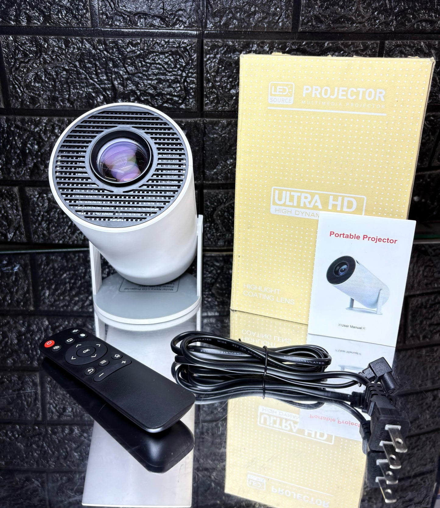 Mini Proyector LED Smart HY300 – Android 11 | 4K Ultra HD | WiFi | Hasta 200"
