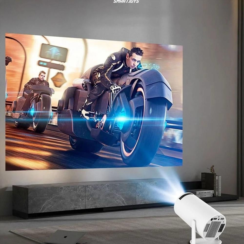 Mini Proyector LED Smart HY300 – Android 11 | 4K Ultra HD | WiFi | Hasta 200"
