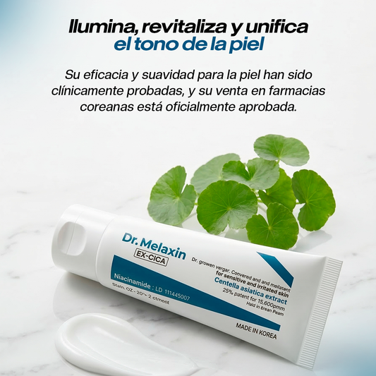 Combo Dr. Melaxin – EX-CICA Cream + Peel Shot Tx Spray Exfoliante
