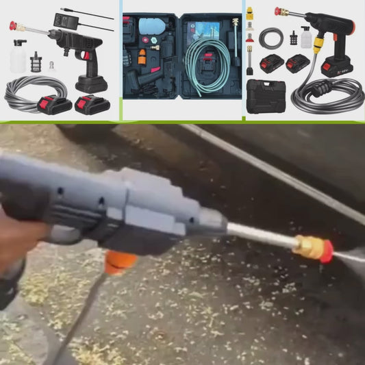 Combo Aspiradora 12V + Hidro Lavadora para Carro