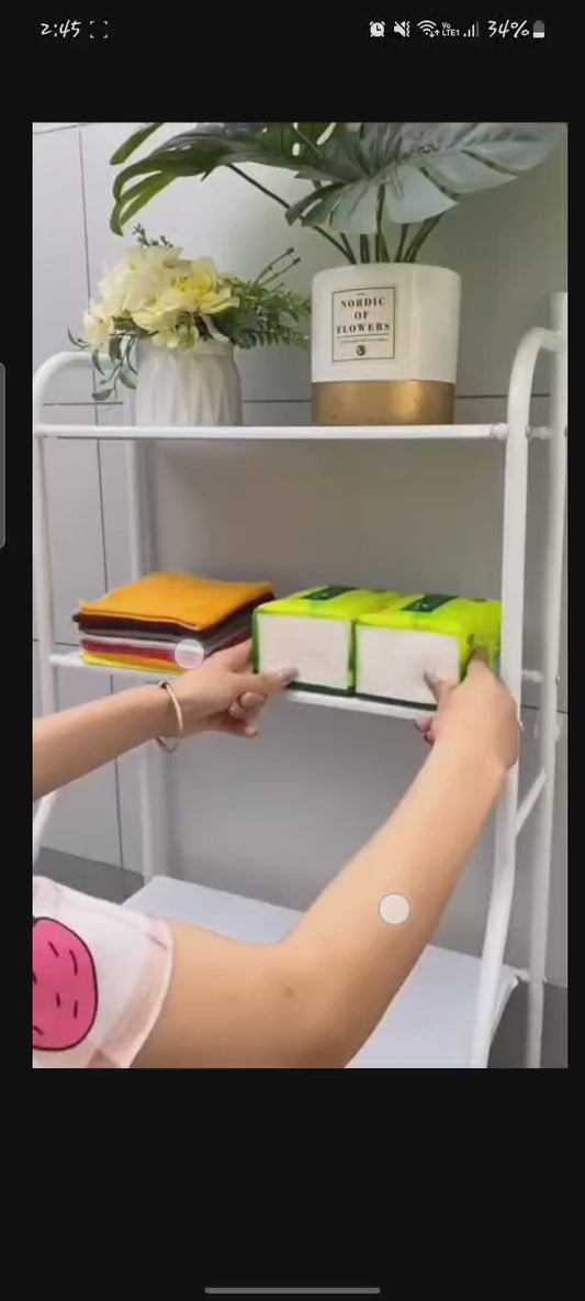 Estantería Metálica para Baño – Organizador Sobre el Inodoro